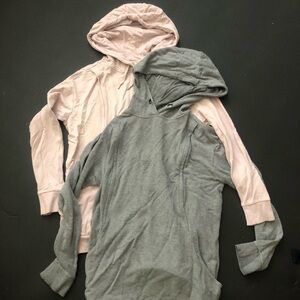 Set of two Seraphine nursing / maternity hoodies